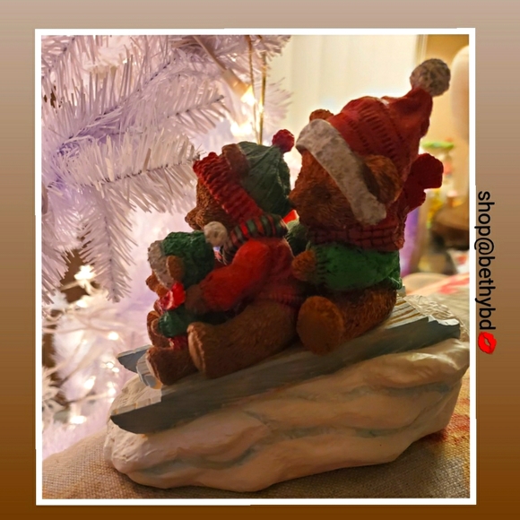 Teddy Bear Tales Other - Teddy Bears Sledding🧸by Teddy Bear Tales NWOT